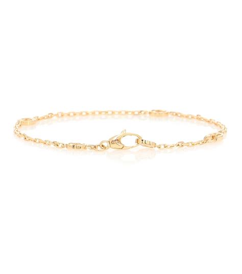 18kt gucci bracelet.